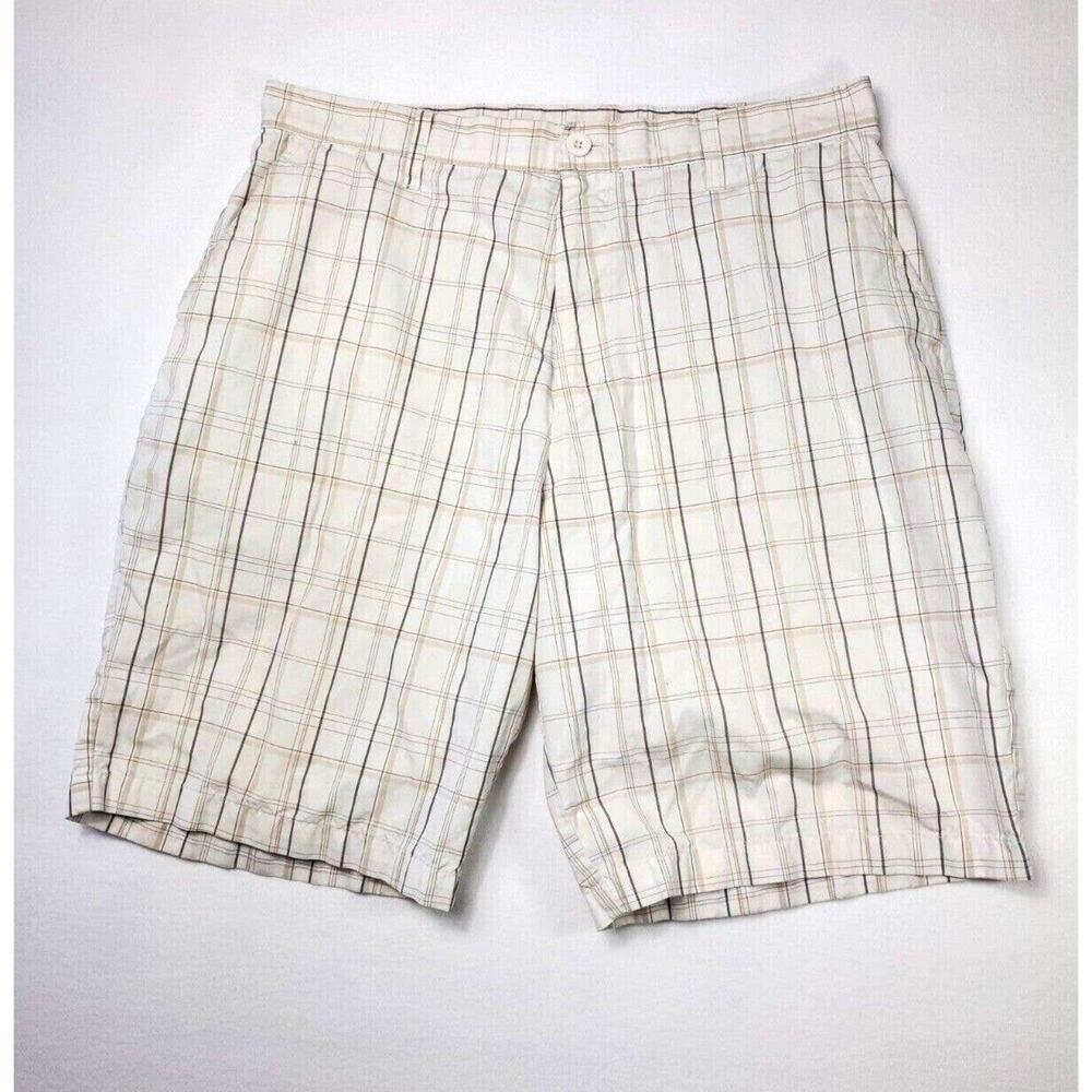 SUBCULTURE Men's Shorts Size 36 Plaid Light Colors